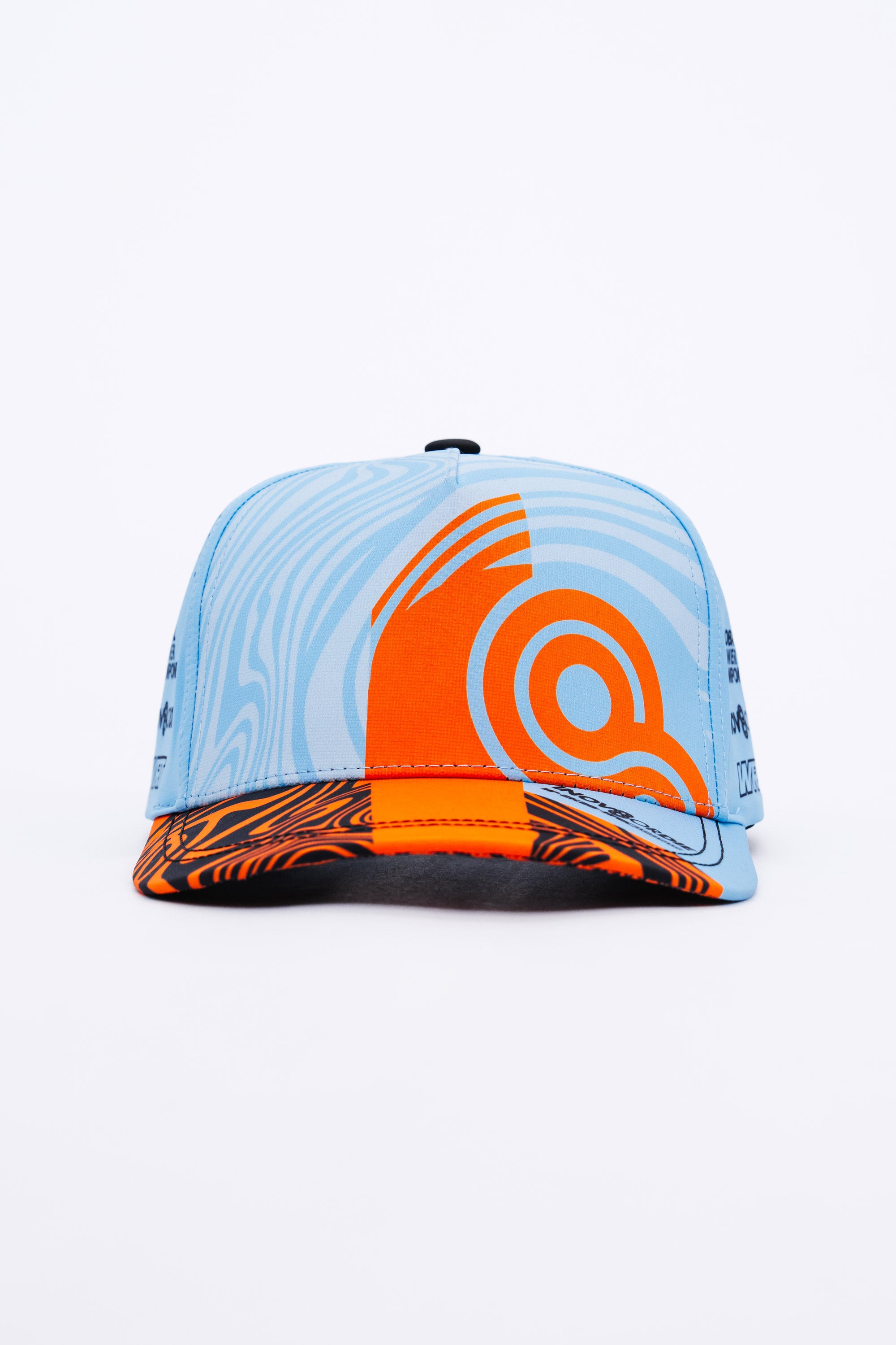 Locked Down Brands Premium Water Resistant ICON Snapback in Collaboration with Team WRT Racing - WEC 2026 Le Mans Livery