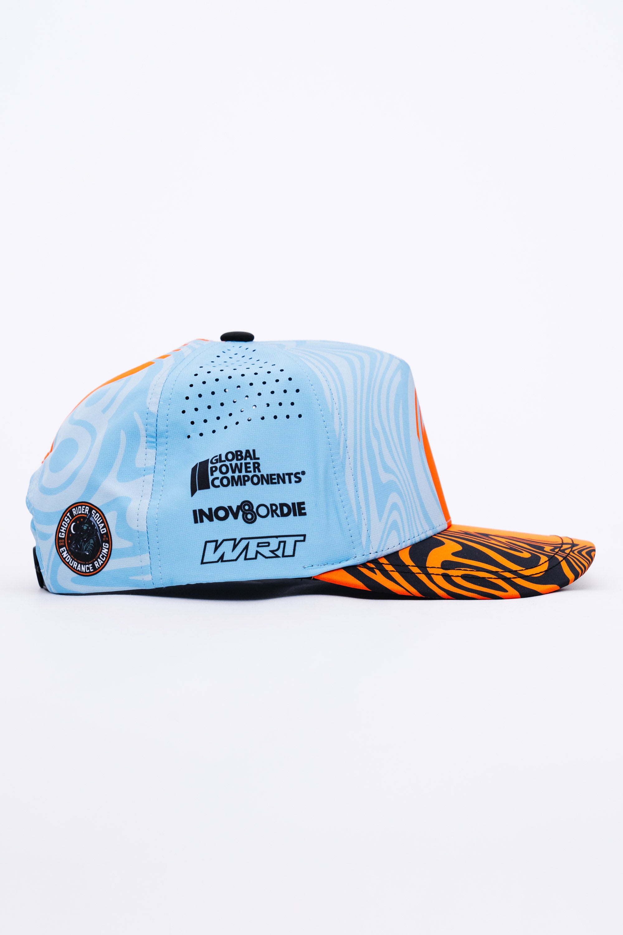 Locked Down Brands Premium Water Resistant ICON Snapback in Collaboration with Team WRT Racing - WEC 2026 Le Mans Livery