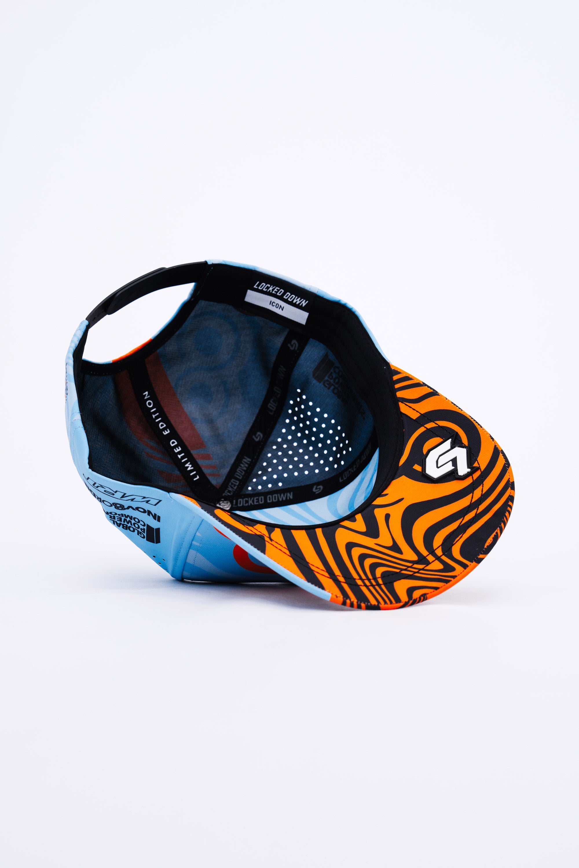 Locked Down Brands Premium Water Resistant ICON Snapback in Collaboration with Team WRT Racing - WEC 2026 Le Mans Livery