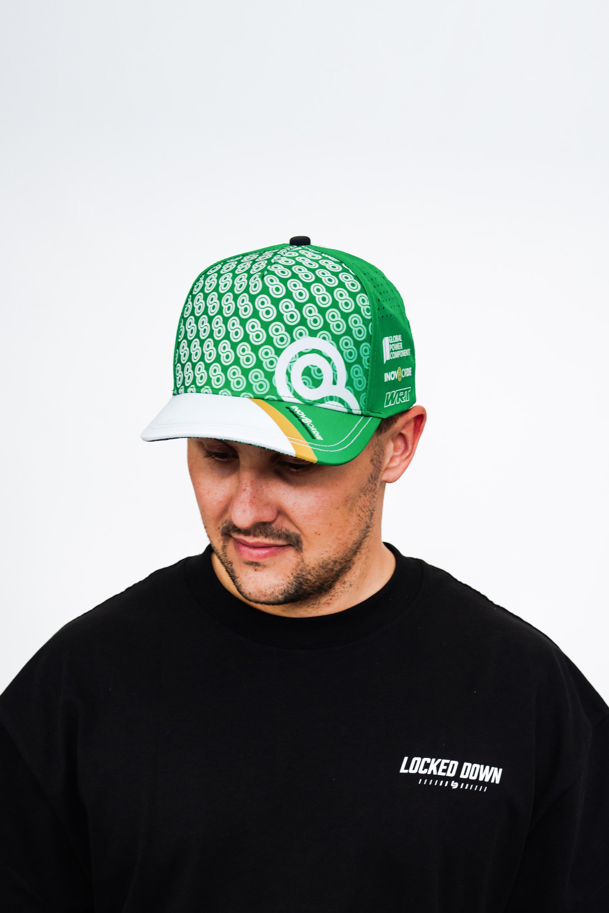 Locked Down Brands Premium Water Resistant ICON Snapback in Collaboration with Team WRT Racing - WEC 2026 IMOLA Livery