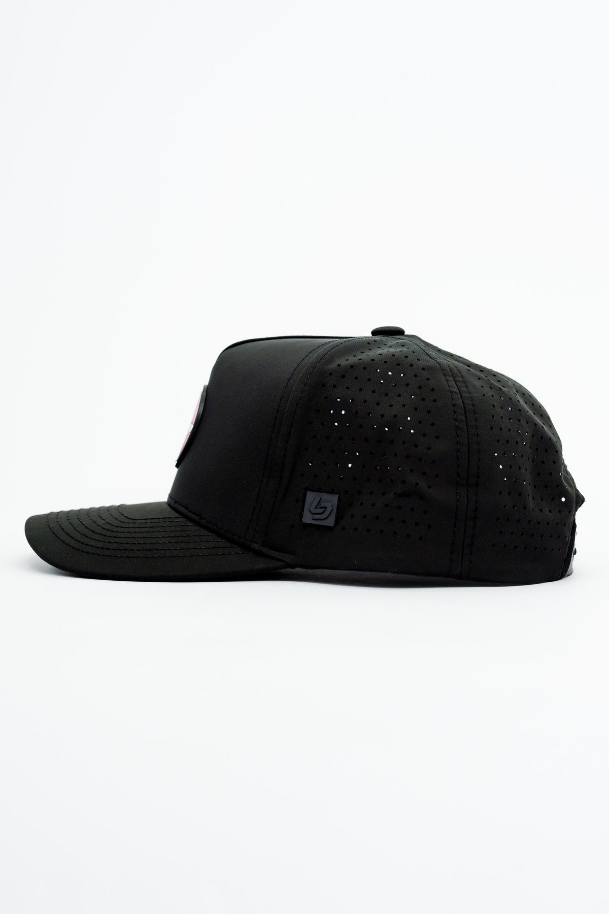 Locked Down Brands Premium Water Resistant ICON Wave Snapback - Black