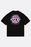 Locked Down Brands Premium Oversized Wave Tee - Black