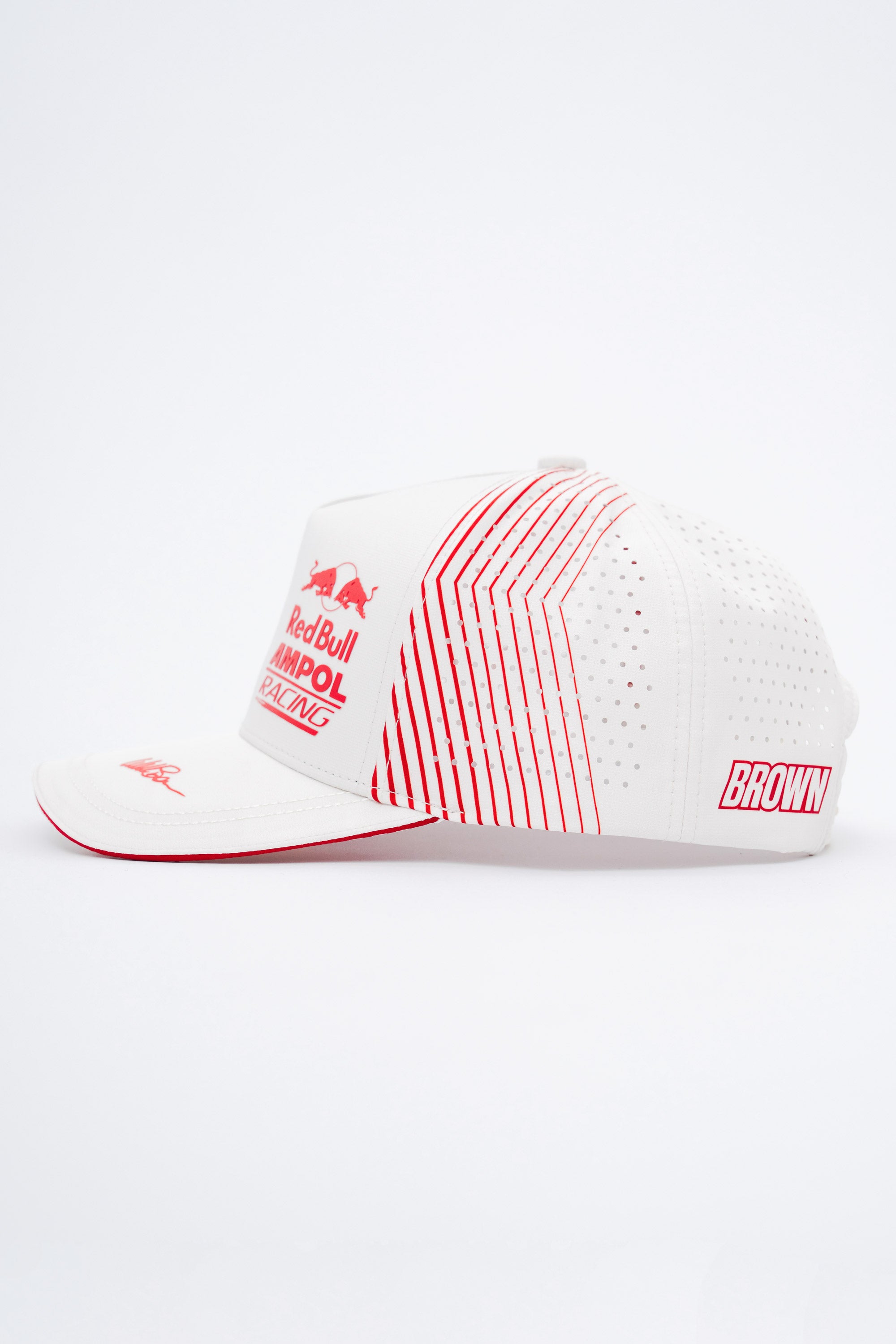 Locked Down Brands Premium Water Resistant ICON Snapback in Collaboration with Redbull Ampol Racing for 2026