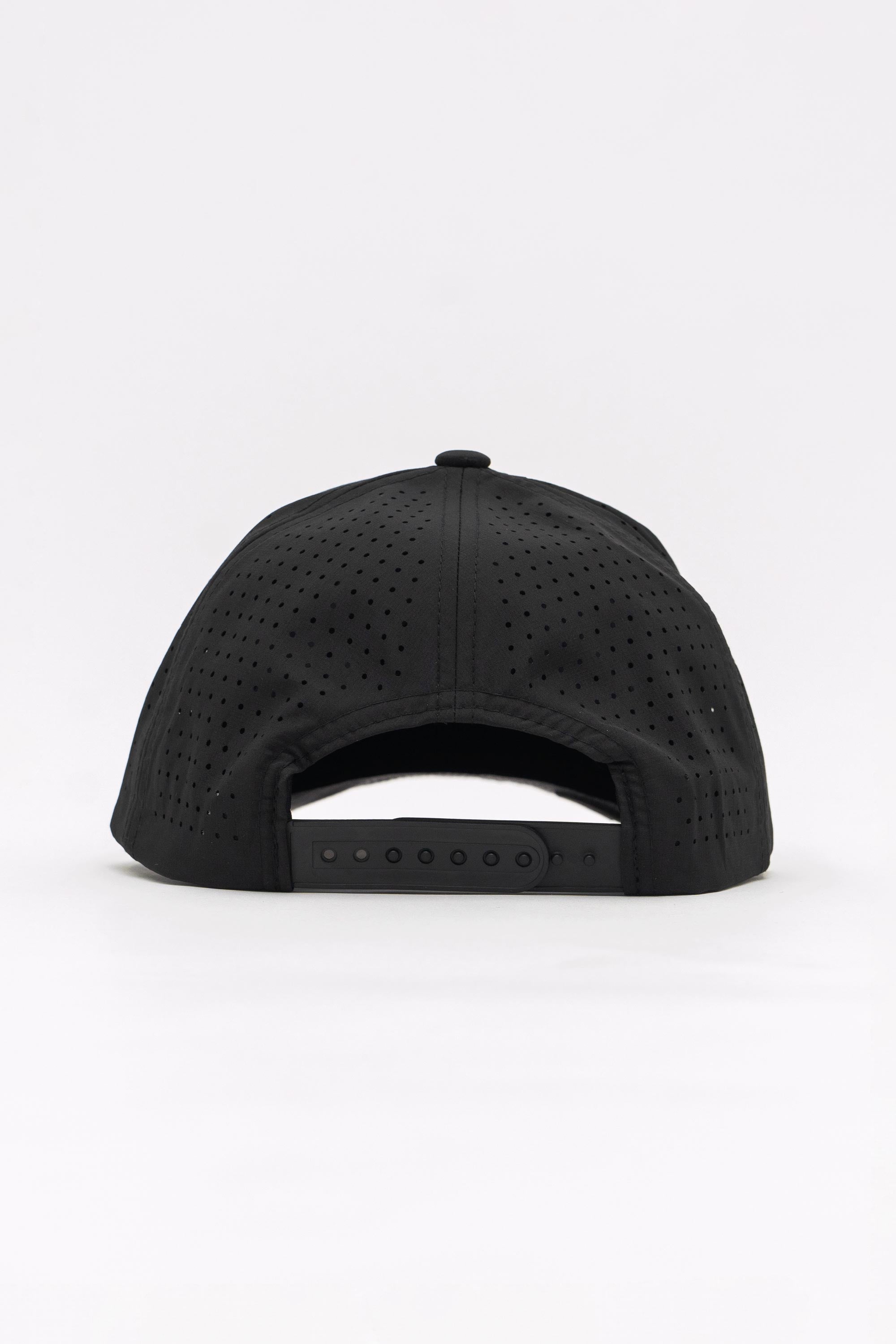 Locked Down Brands Premium Water Resistant ICON Blank Snapback - Black