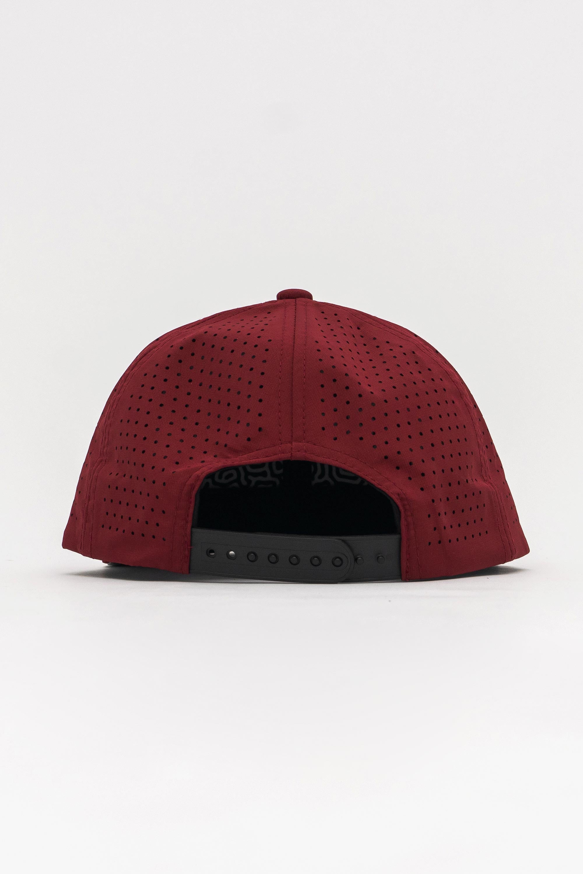 Locked Down Brands Premium Water Resistant BASE Brand Snapback - Maroon