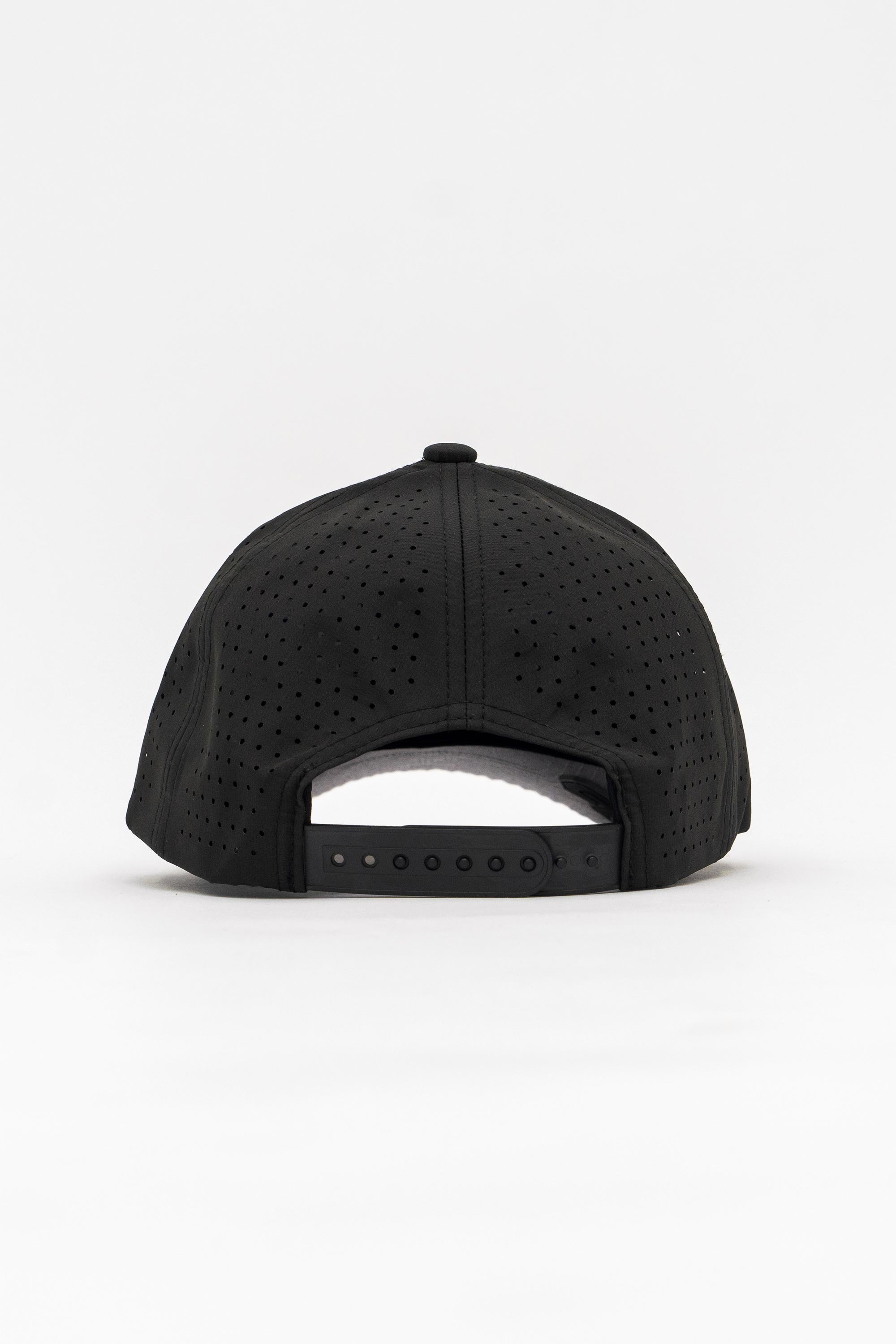 Locked Down Brands Premium Water Resistant CLASSIC Brand Snapback - Black