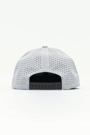 Locked Down Brands Premium Water Resistant BASE Brand Snapback - Stone Grey