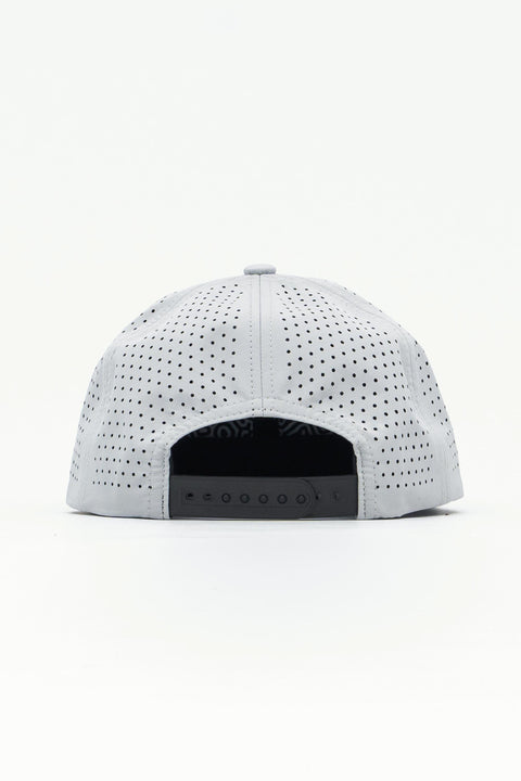 Locked Down Brands Premium Water Resistant BASE Brand Snapback - Stone Grey