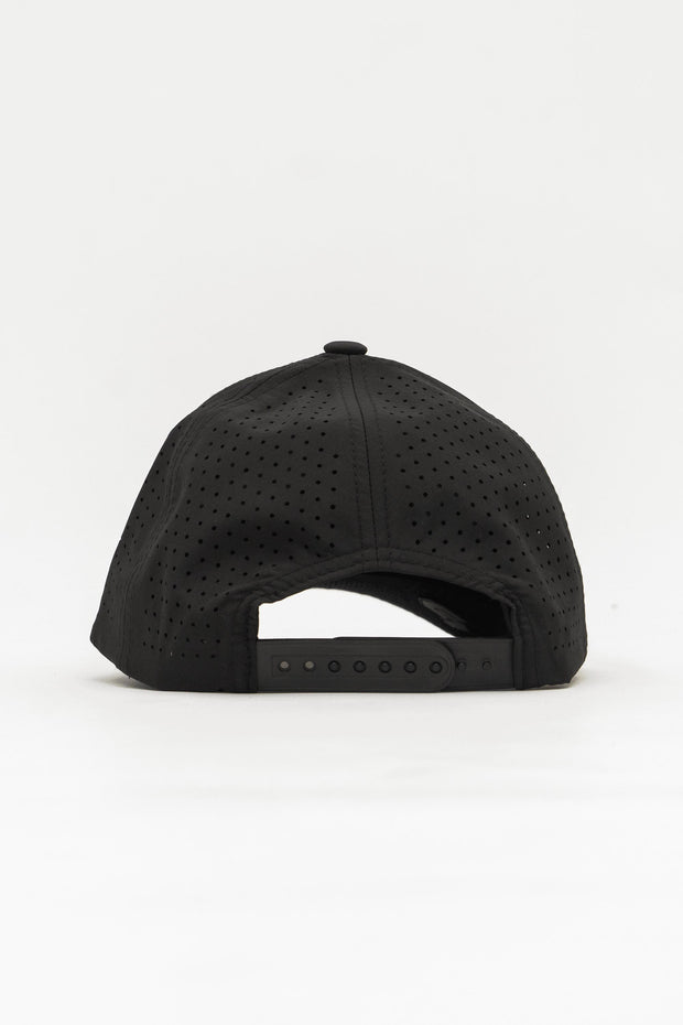 Locked Down Brands Premium Water Resistant CLASSIC Brand Snapback - Blackout