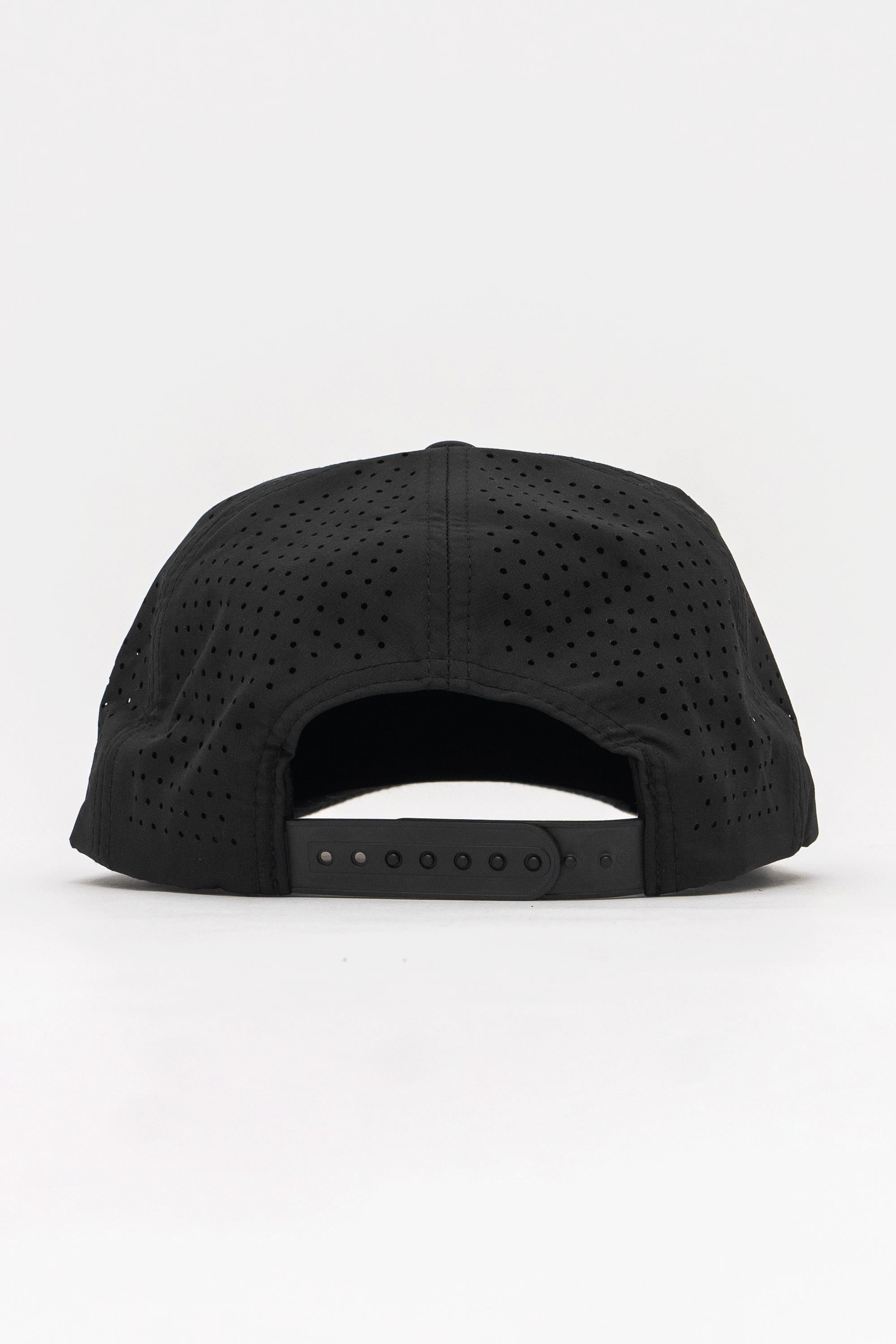 Locked Down Brands Premium Water Resistant TRAIL Bock Snapback - Black Camo