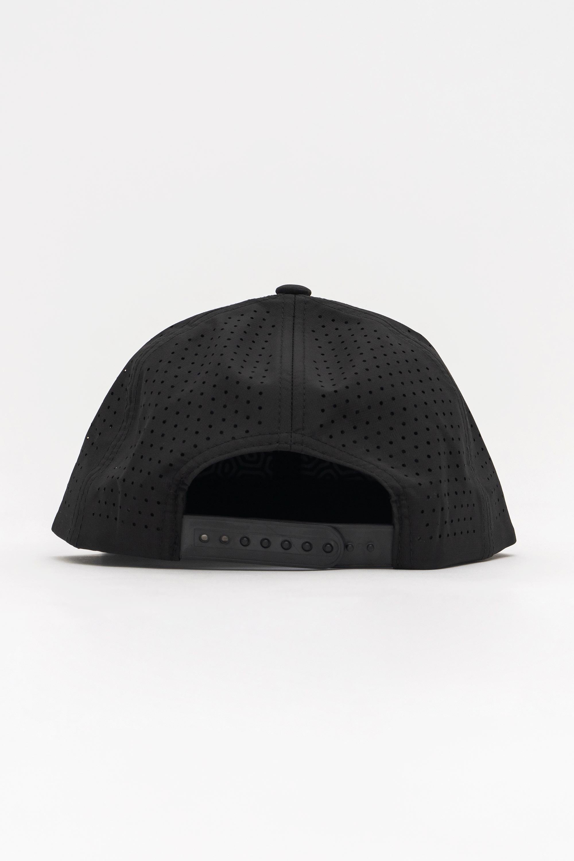 Locked Down Brands Premium Water Resistant BASE Brand Snapback - Blackout