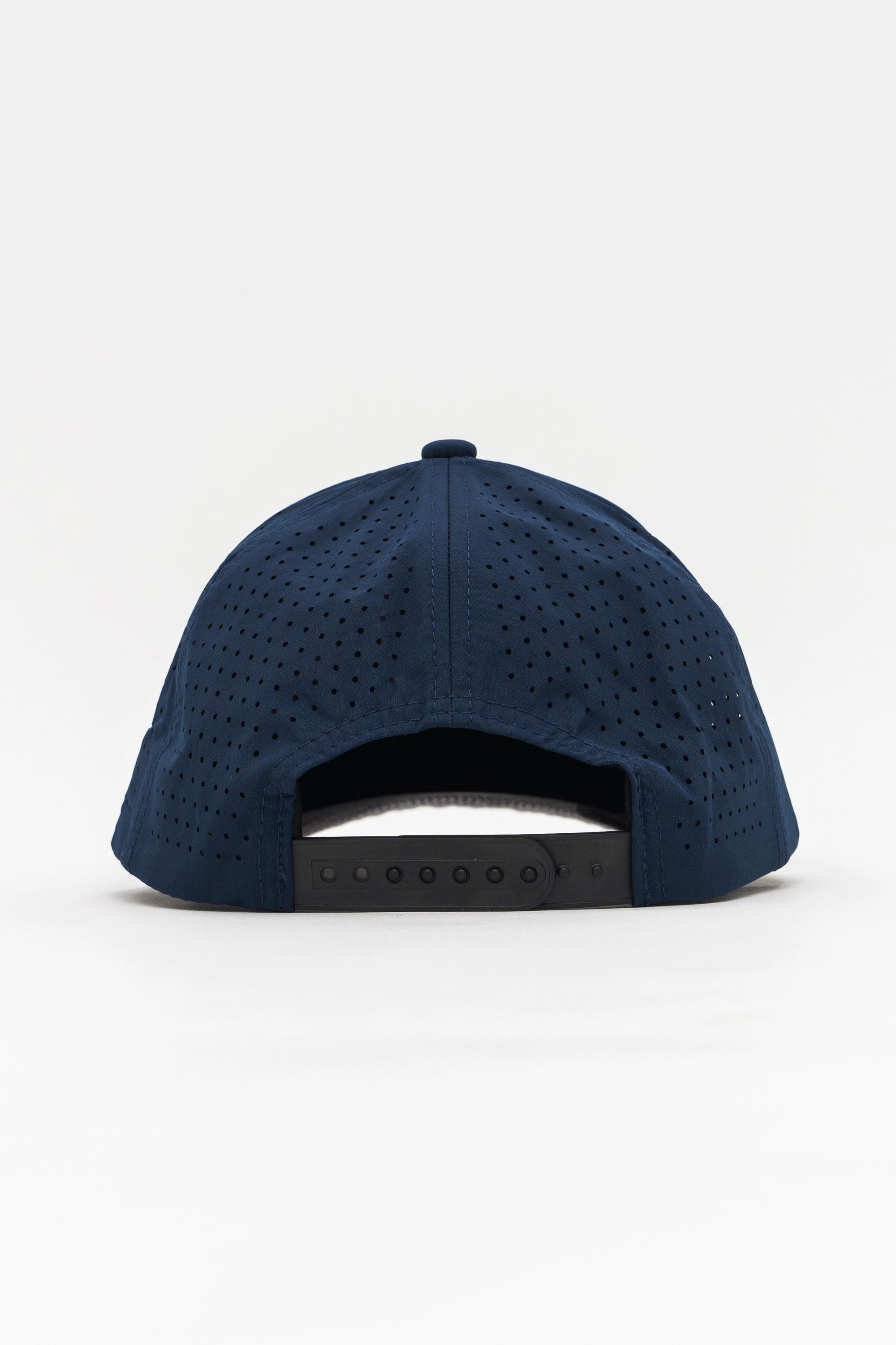 Locked Down Brands Premium Water Resistant ICON LD Snapback - Navy