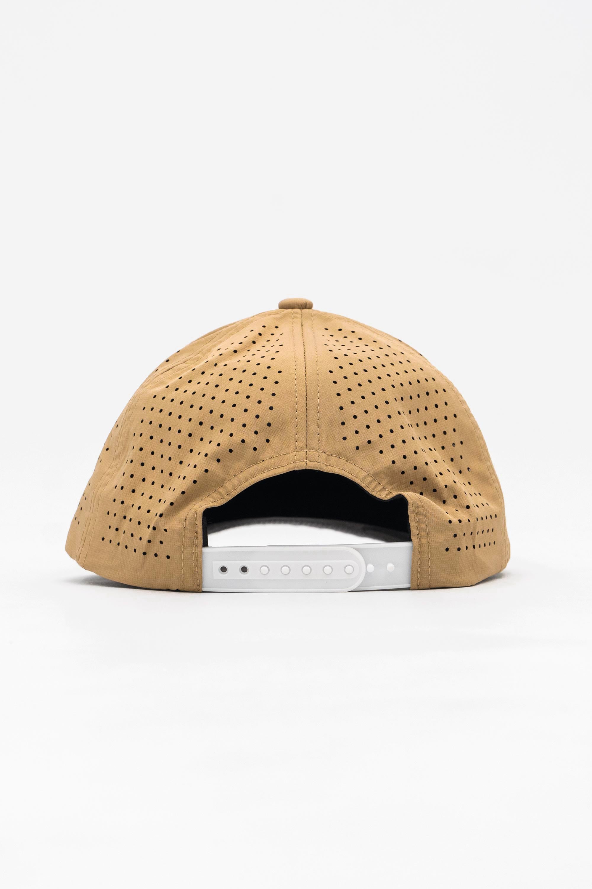 Locked Down Brands Premium Water Resistant ICON LD Snapback - Dune