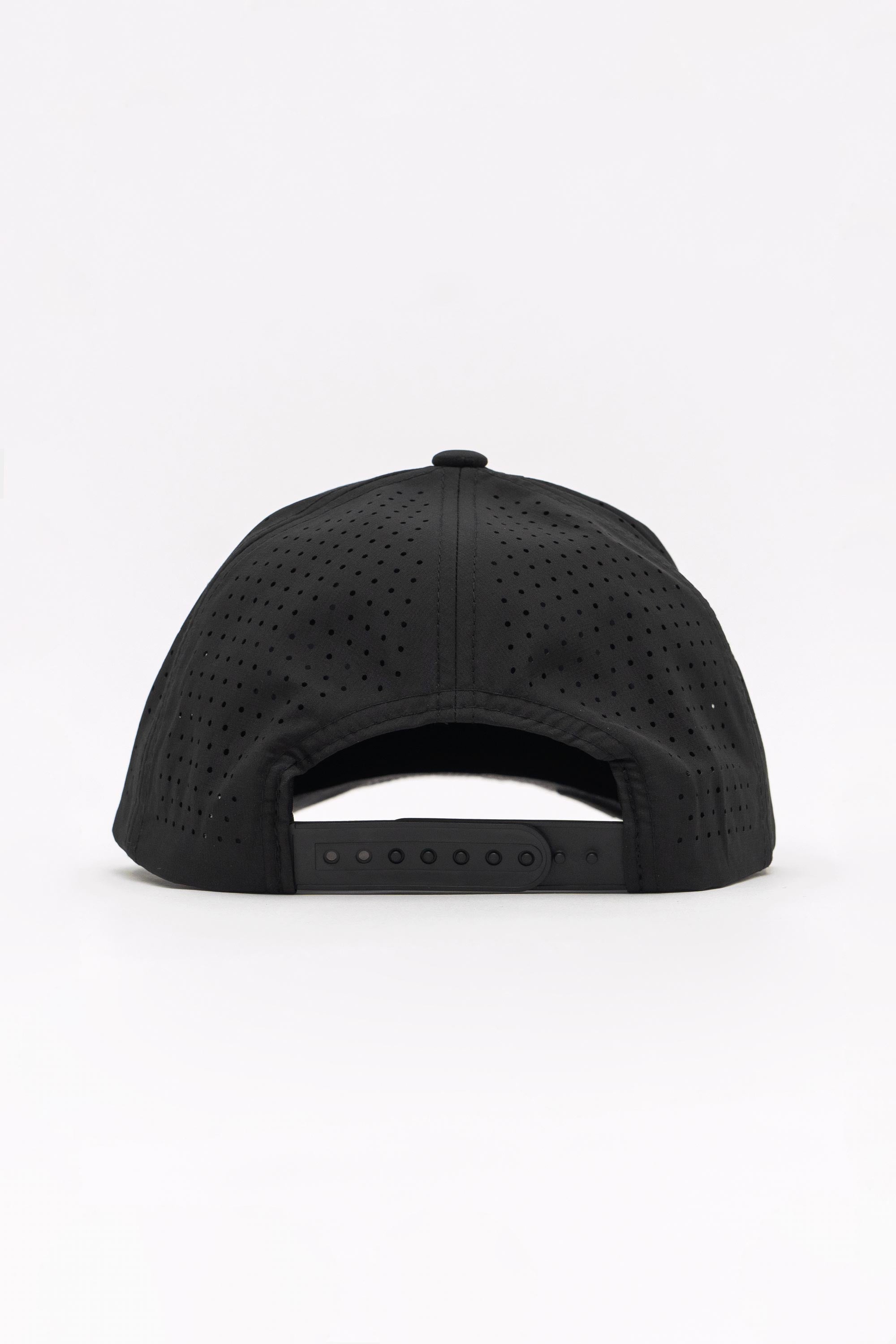 Locked Down Brands Premium Water Resistant ICON LD Snapback - Black