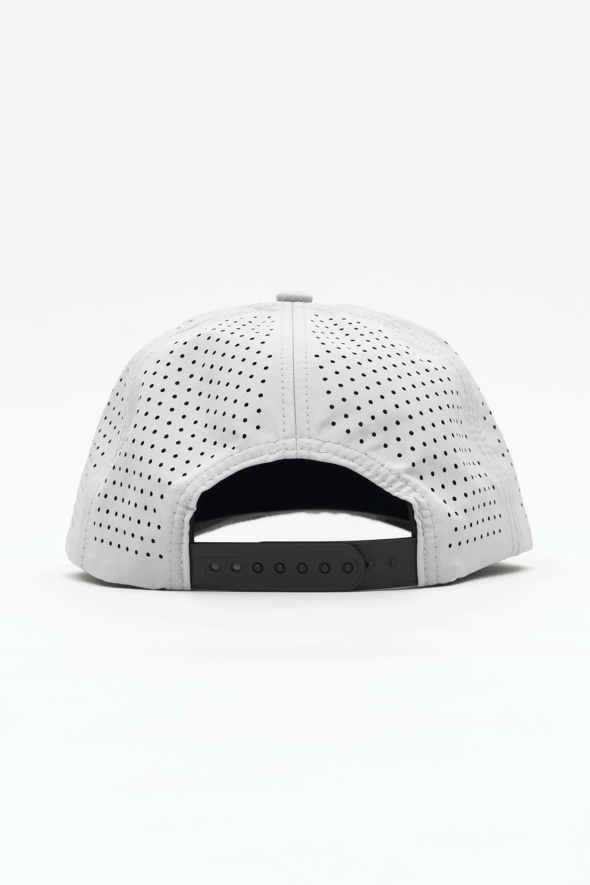 Locked Down Brands Premium Water Resistant ICON LD Snapback - Stone Grey