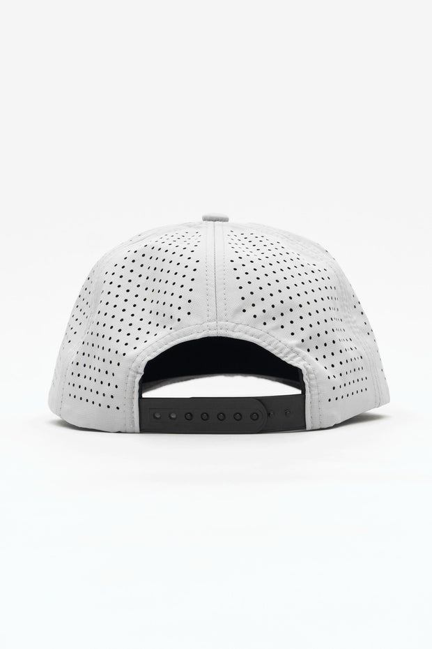 Locked Down Brands Premium Water Resistant ICON LD Snapback - Stone Grey