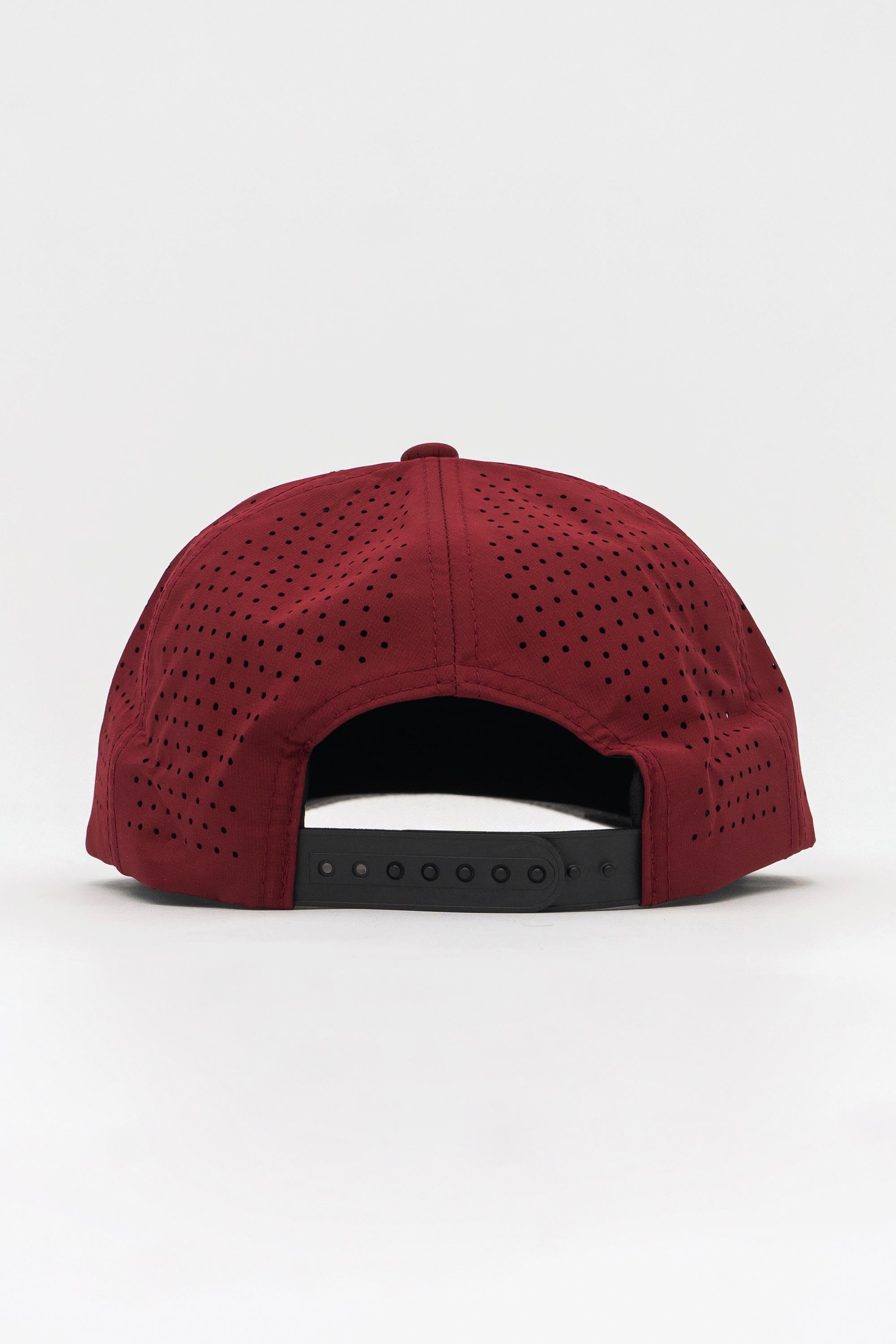 Locked Down Brands Premium Water Resistant TRAIL Block Snapback - Maroon