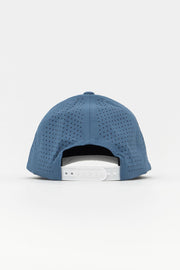 Locked Down Brands Premium Water Resistant CLASSIC Snapback in Collaboration with Lakeside Drive Podcast - Blue