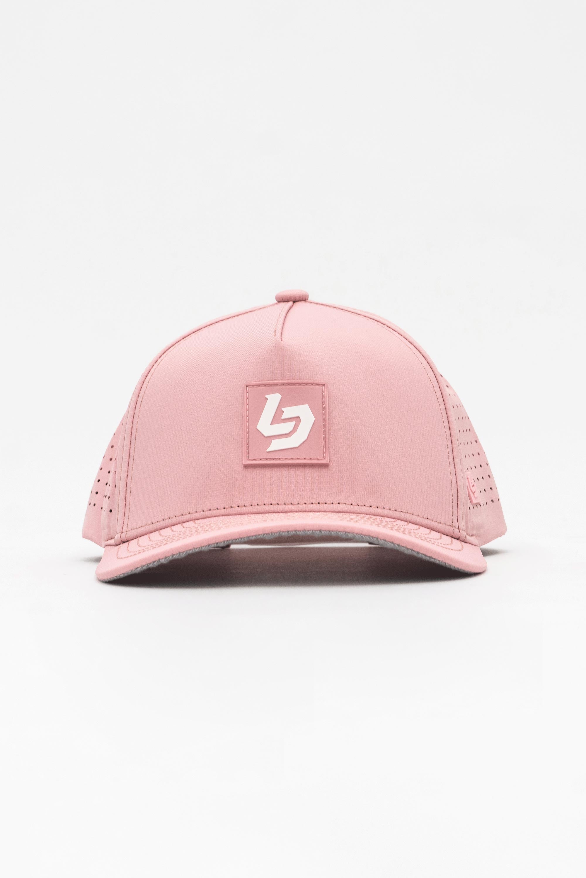 Locked Down Brands Premium Water Resistant ICON LD Snapback - Pink