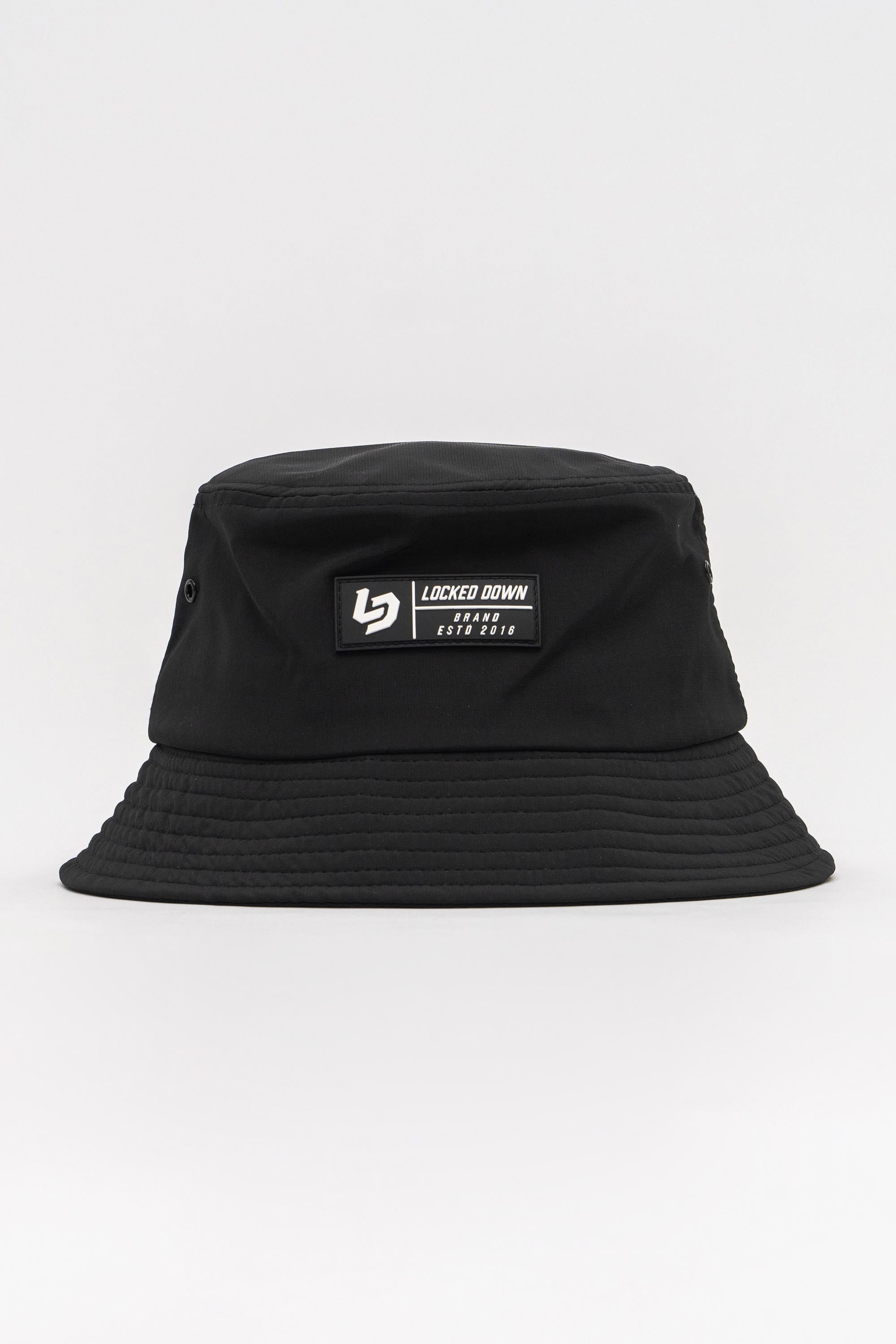 Locked Down Brands Premium Water Resistant Bucket Hat - Black