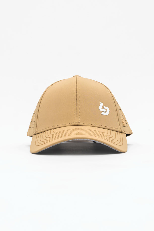 Locked Down Brands Premium Water Resistant CLASSIC Brand Snapback - Dune