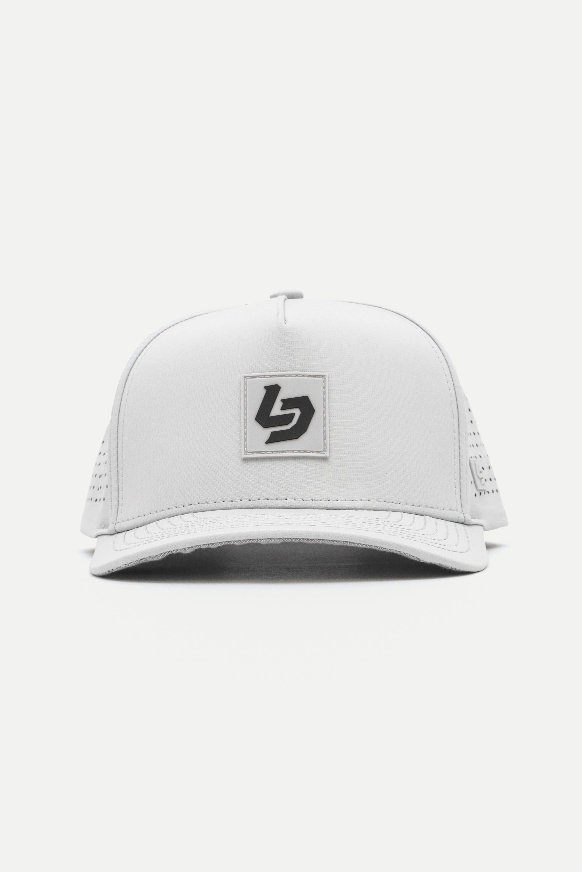 Locked Down Brands Premium Water Resistant ICON LD Snapback - Stone Grey