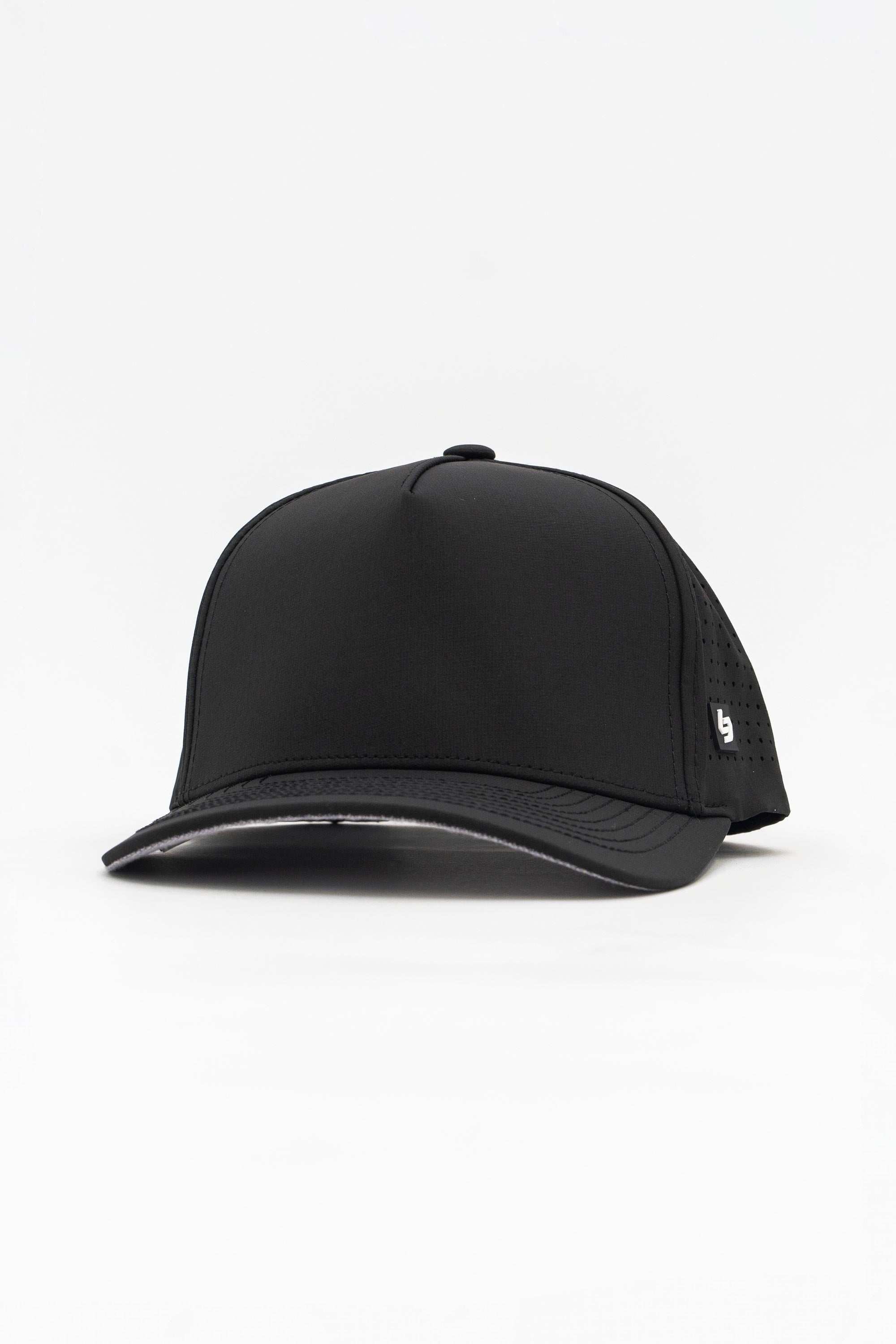 Locked Down Brands Premium Water Resistant ICON Blank Snapback - Black