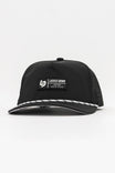 Locked Down Brands Premium Water Resistant TRAIL Block Snapback - Black