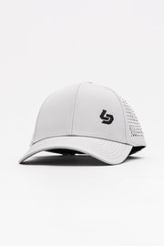 Locked Down Brands Premium Water Resistant CLASSIC Brand Snapback - Stone Grey