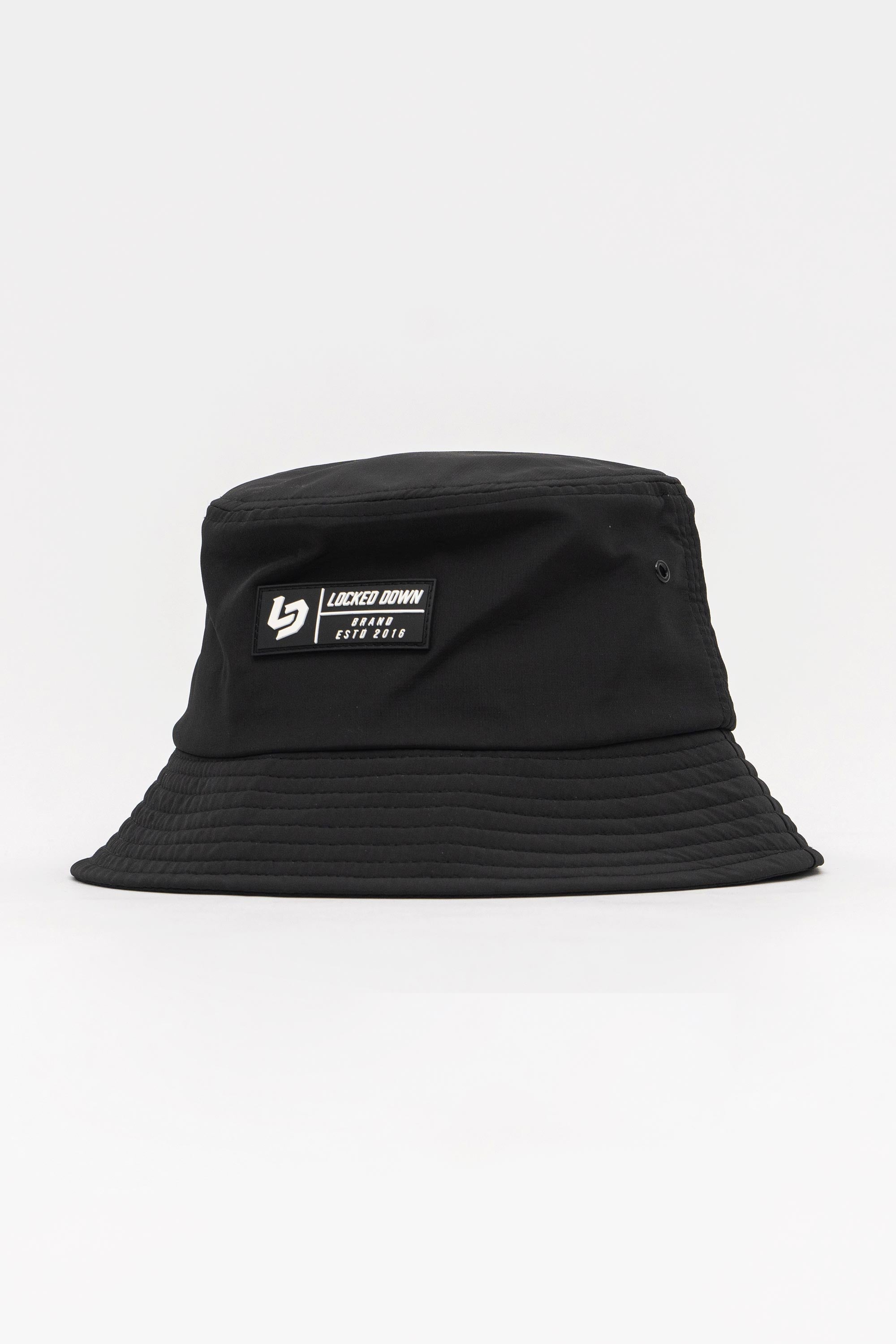 Locked Down Brands Premium Water Resistant Bucket Hat - Black