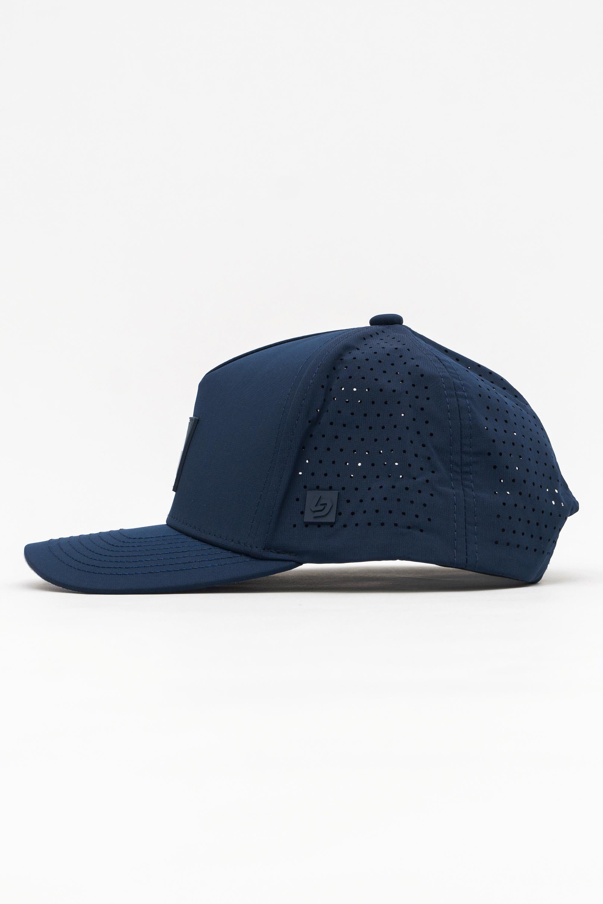 Locked Down Brands Premium Water Resistant ICON LD Snapback - Navy