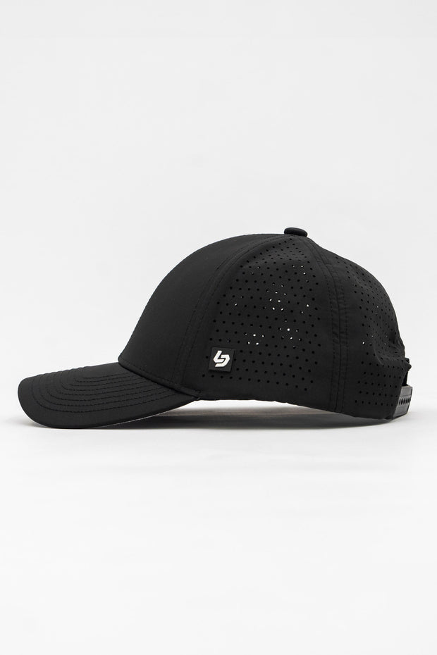 Locked Down Brands Premium Water Resistant CLASSIC Blank Snapback - Black