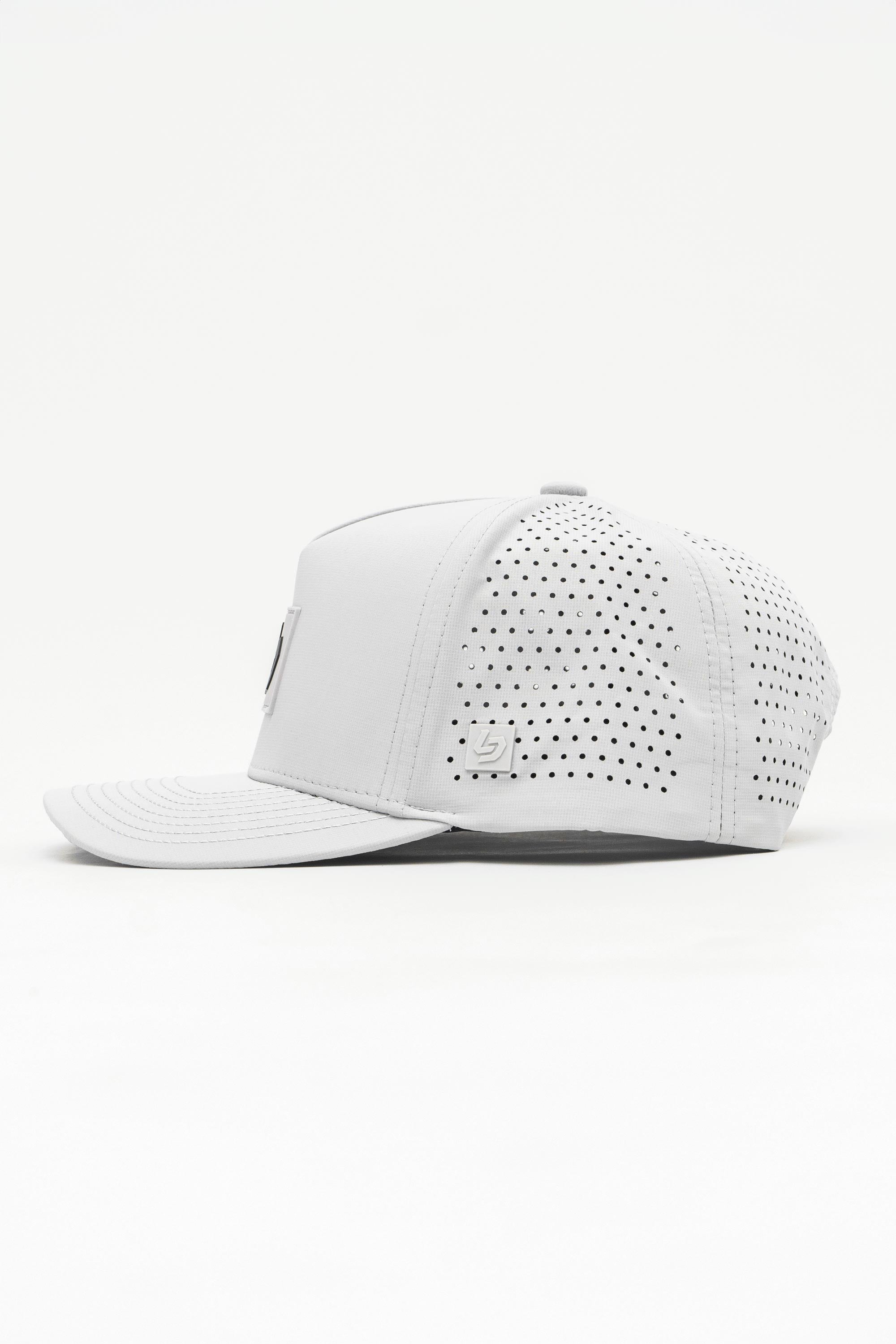 Locked Down Brands Premium Water Resistant ICON LD Snapback - Stone Grey