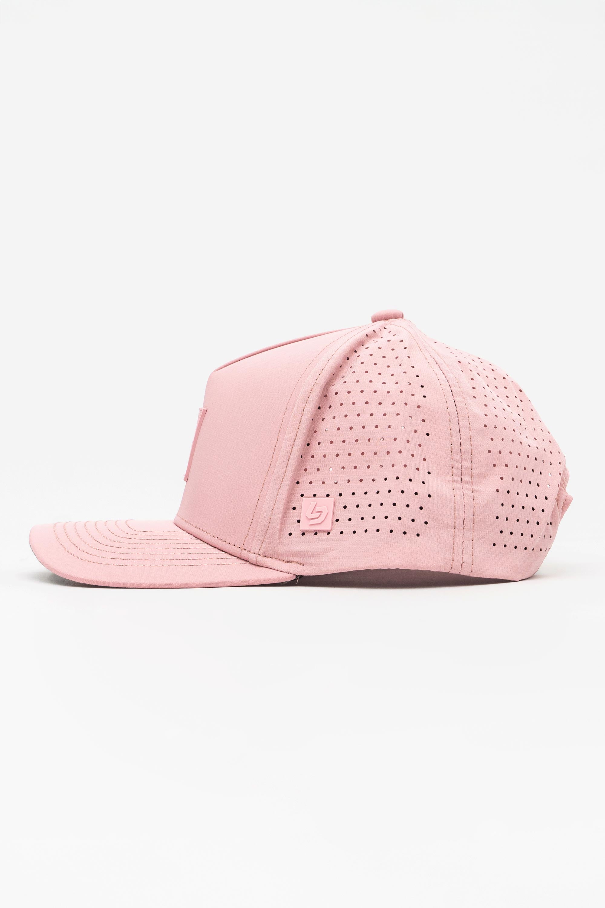 Locked Down Brands Premium Water Resistant ICON LD Snapback - Pink