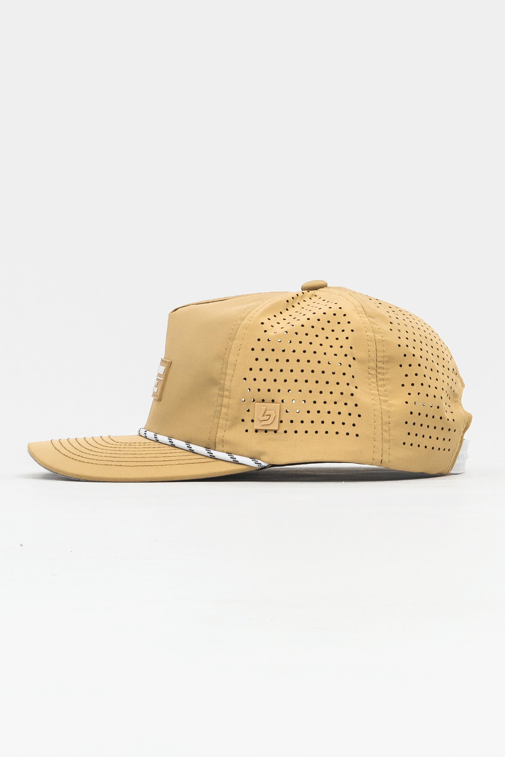 Locked Down Brands Premium Water Resistant TRAIL Block Snapback - Dune 