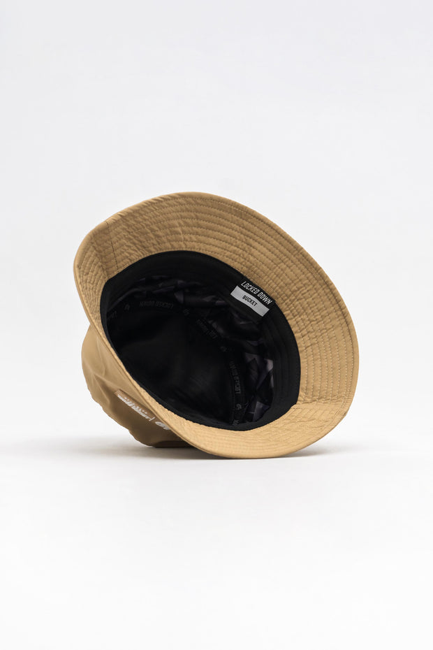 Locked Down Brands Premium Water Resistant Bucket Hat - Dune