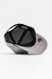 Locked Down Brands Premium Water Resistant TRAIL Block Snapback - Stone Grey